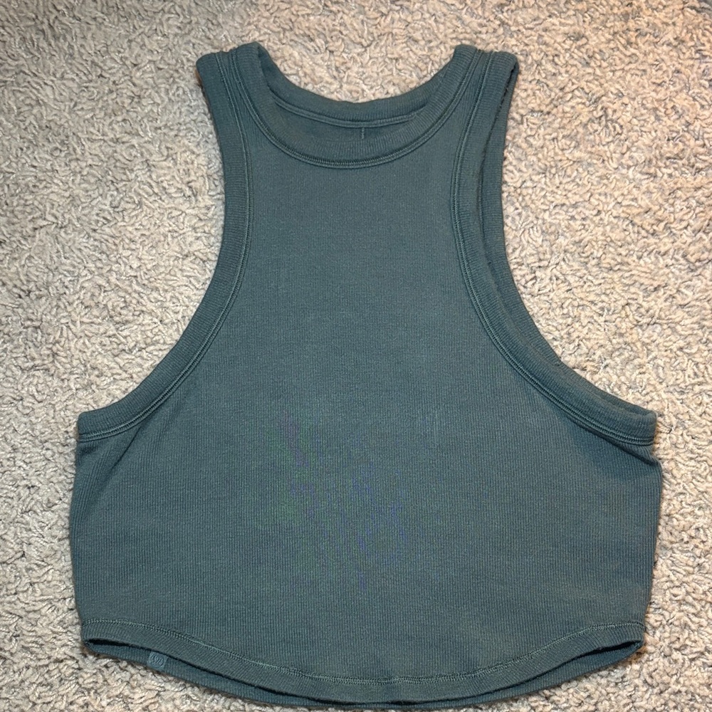 Lululemon Hold Tight Cropped Tank Top